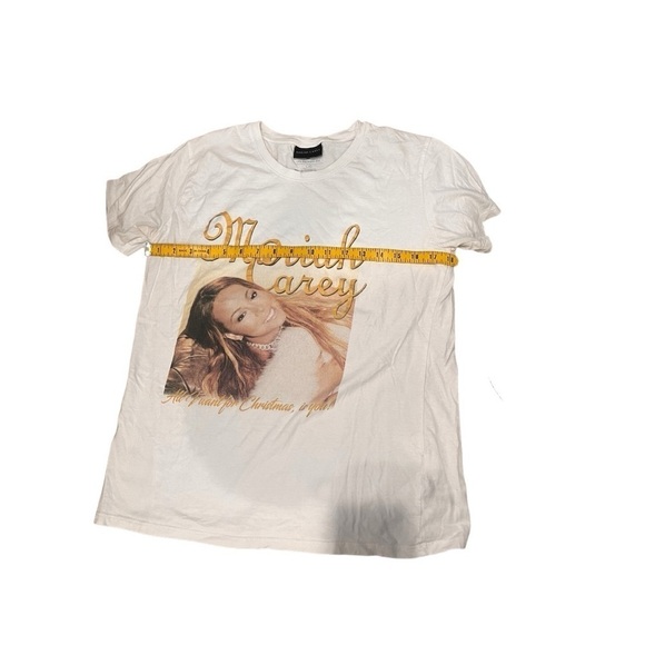 Mariah Carey all I want for christmas graphic tee women's large - Picture 3 of 5